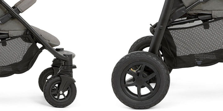 Joie Litetrax 4 DLX Air - wózek spacerowy na piankowych kołach Air w mamaija