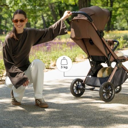 Kinderkraft Dave - wózek spacerowy z pojemnym koszem