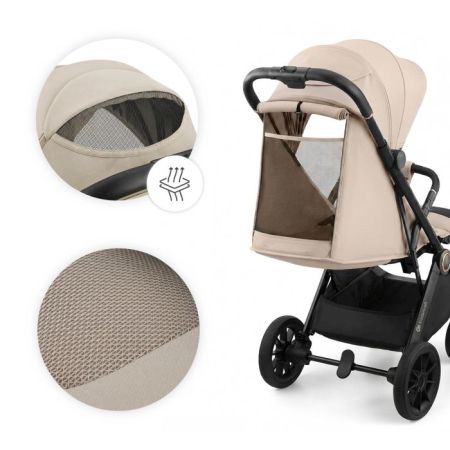 Kinderkraft Dave - wózek spacerowy z systemem wentylacji