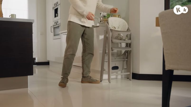 Kinderkraft Tino - składane krzesełko do karmienia 3w1