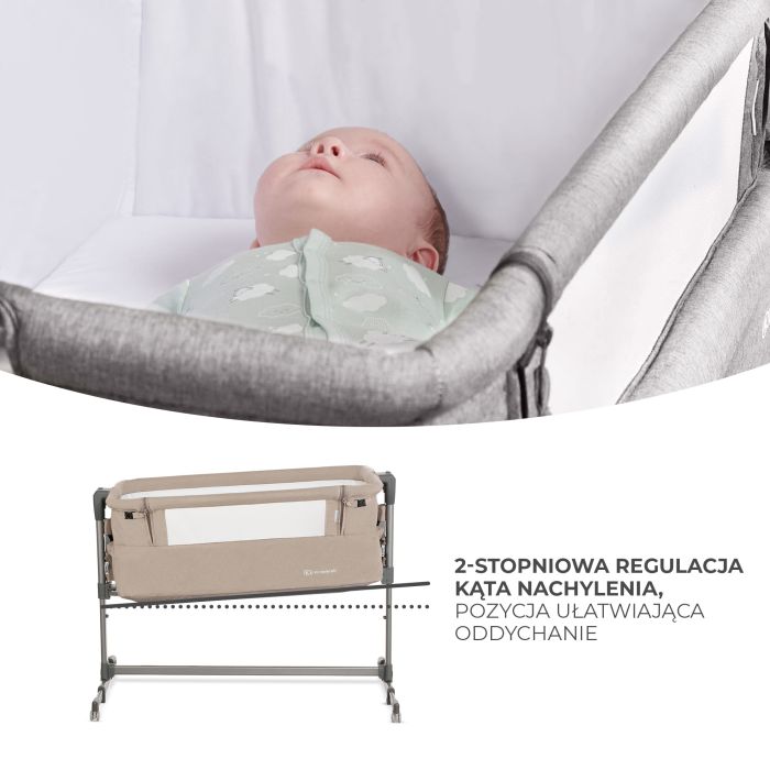 Kinderkraft Neste Up - łóżeczko dostawne w mamaija