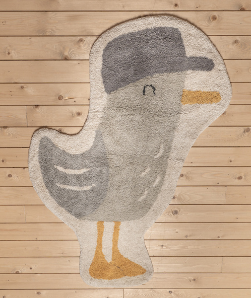Little Dutch Dywan Mewa Jack 125 x 80 cm - dywanik do pokoiku dziecięcego w mamaija