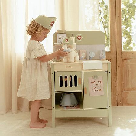 Little Dutch Drewniany gabinet weterynarza FSC - LD2546