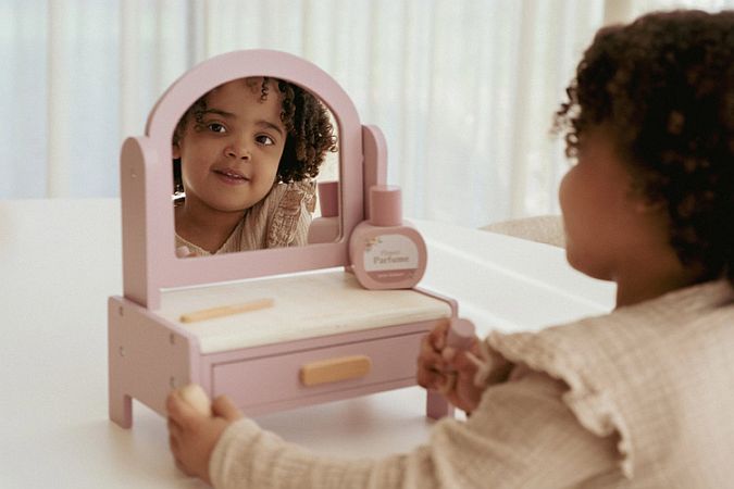 Little Dutch Drewniana toaletka FSC do zabawy