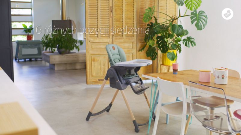 Maxi-Cosi Minla - komfortowe krzesełko do karmienia