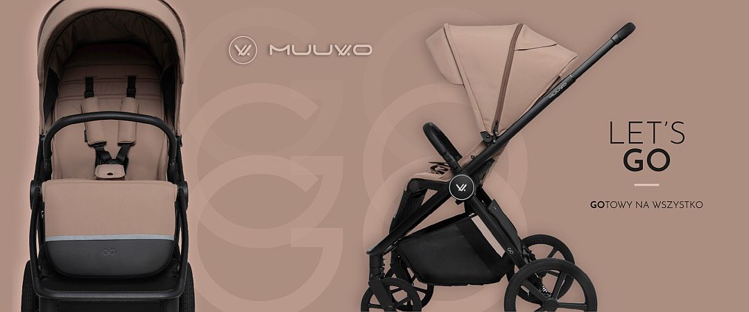 Muuvo Go - dziecięcy wózek spacerowy