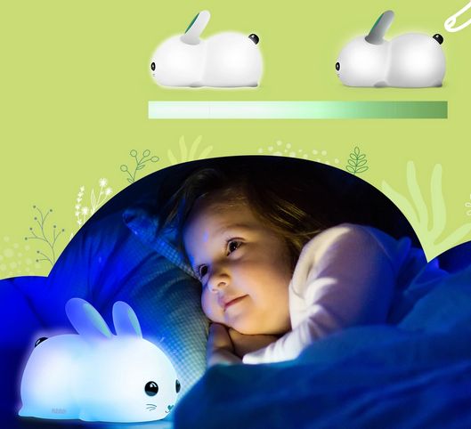 Neno Titto - silikonowa lampka nocna LED