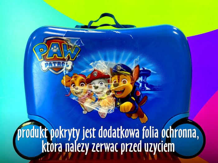 Nickelodeon Mała walizka podróżna na kółkach Psi Patrol w mamaija