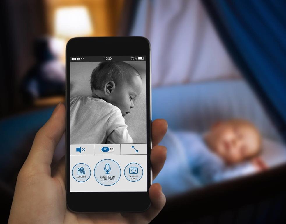 Reer Niania elektroniczna kamera Wi-Fi Ip Baby Cam w sklepie internetowym mamaija