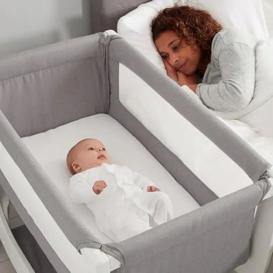 Shnuggle Wygodne łóżeczko dostawne dla niemowlaka AIR Bedside Crib