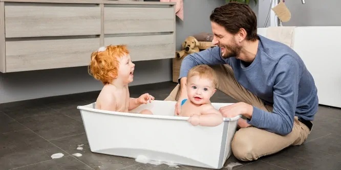 Stokke Flexi Bath XL - składana wanienka kąpielowa dla dzieci