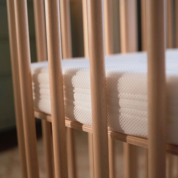 Materace Stokke Nighti Mini 60 x 80 cm i Nighti Bed 60 x 120 cm