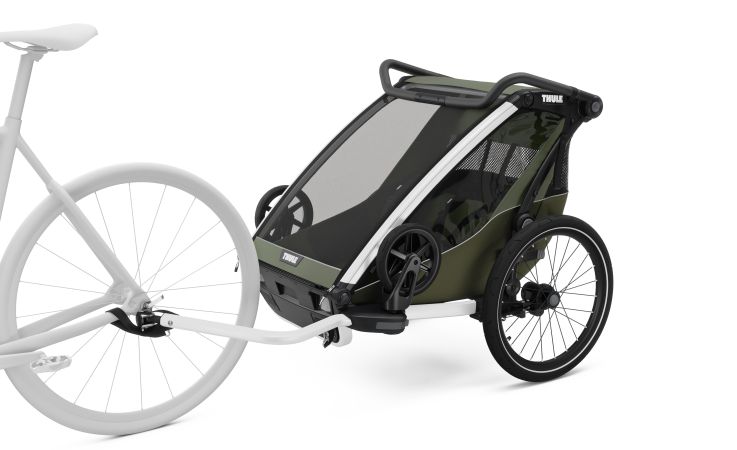 Thule Chariot Lite Double - dwuosobowa przyczepka rowerowa łatwo montowana