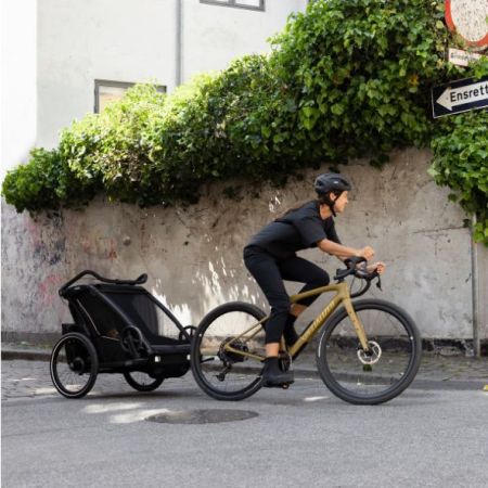 Thule Chariot Sport 2 double - wielofunkcyjna przyczepka rowerowa dla jednego lub dwójki dzieci