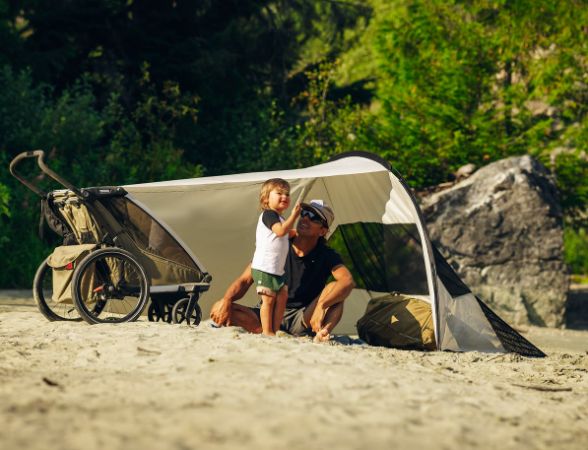 Thule Sun and Wind Tarp - praktyczna osłona przeciwsłoneczna i przeciwwiatrowa