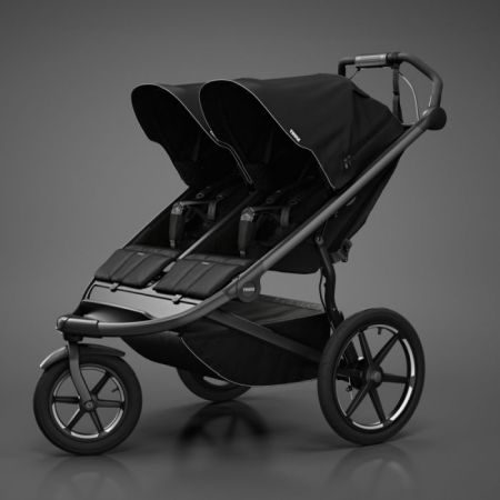 Thule Urban Glide 3 Double - wózek dla dwójki dzieci z magnetyczną klamrą