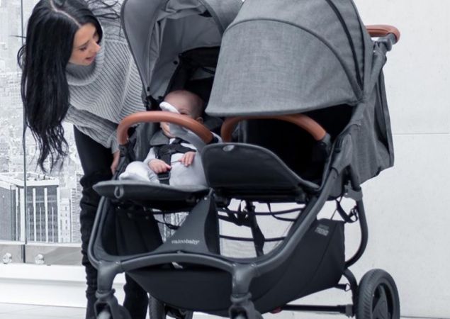 Valco Baby Snap Trend Duo Sport - wózek spacerowy bliźniaczy na pompowanych kołach