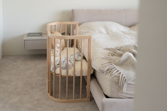 Waldin Łóżeczko 5w1 z funkcją dostawki