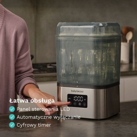 Panel sterowania Baby Brezza SuperQuick z wyświetlaczem czasu