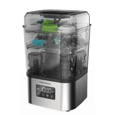 Baby Brezza SuperQuick Stainless Steel z zamkniętą pokrywą