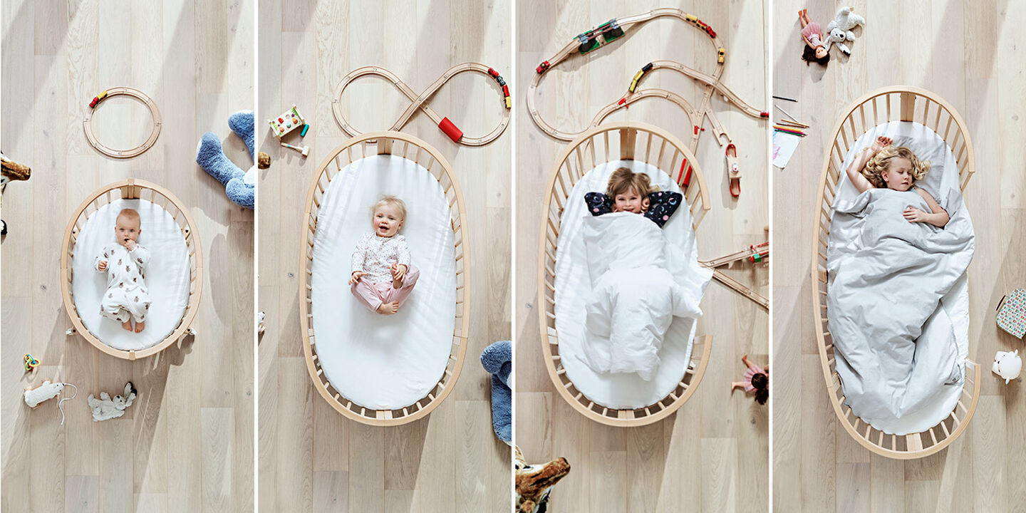 Stokke, Sleepi - łóżeczko z materacem rośnie wraz z dzieckiem