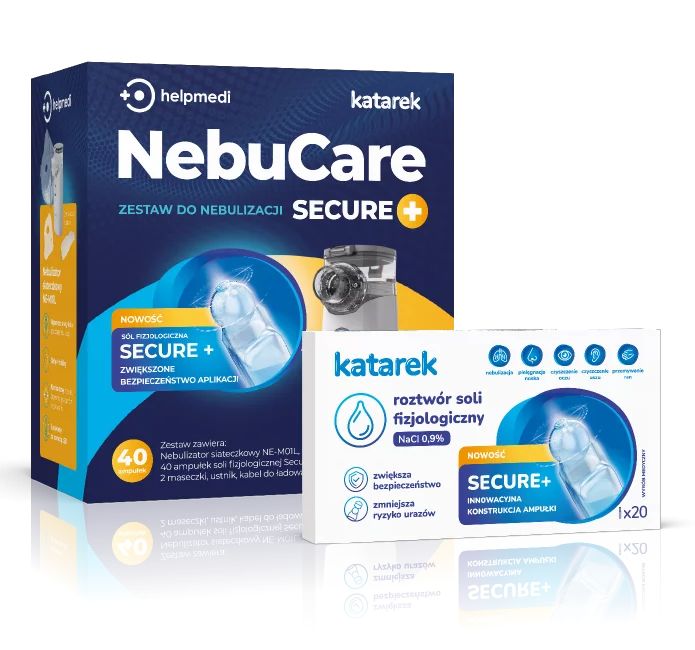 Helpmedi Zestaw do nebulizacji NebuCare Secure+