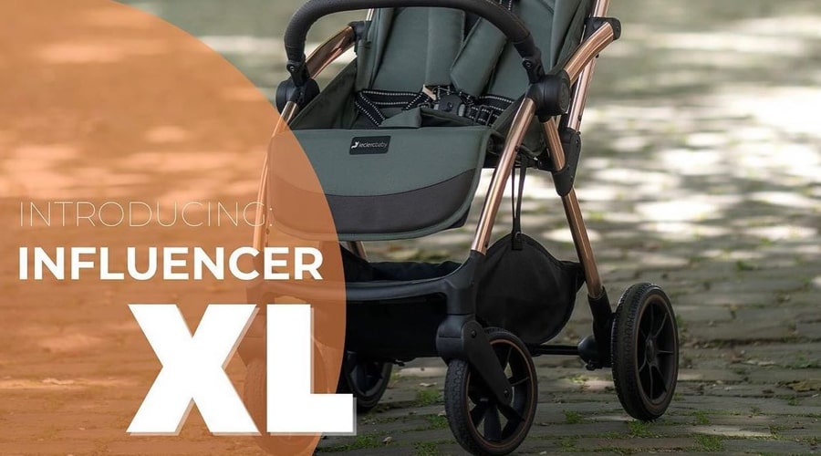 Leclerc Influencer XL - wózek spacerowy na większych kołach