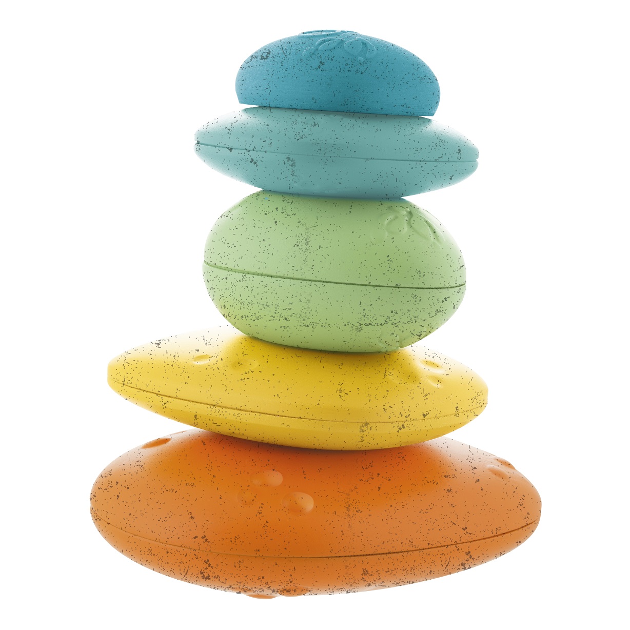 zabawka chicco w kształcie kolorowych kamieni